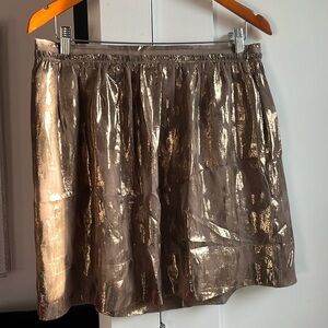 Shimmery skirt